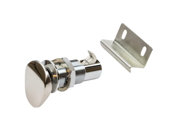 Sea-Dog Push Button Cabinet Latch - Oval - Image 2
