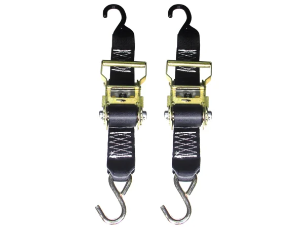 Rod Saver Heavy-Duty Ratchet Trailer Tie-Down - 2" x 3' - Pair - Image 2