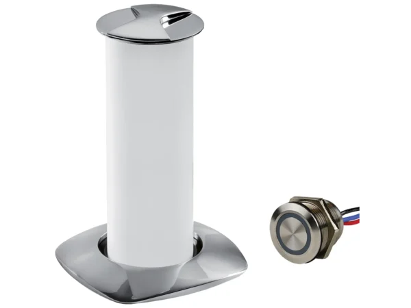 Sea-Dog Aurora Stainless Steel LED Pop-Up Table Light - 3W w/Touch Dimmer Switch - Image 2