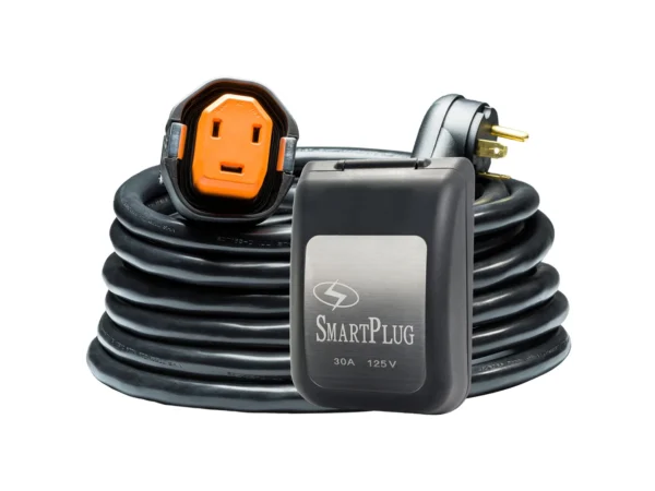 SmartPlug RV Kit 30 AMP Dual Configuration Cordset & Black Inlet Combo - 30' - Image 4