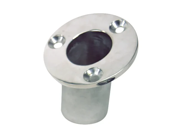 Sea-Dog Flush Mount Flagpole Socket - 25° - 1-1/4" ID - 316 Stainless Steel - Image 2