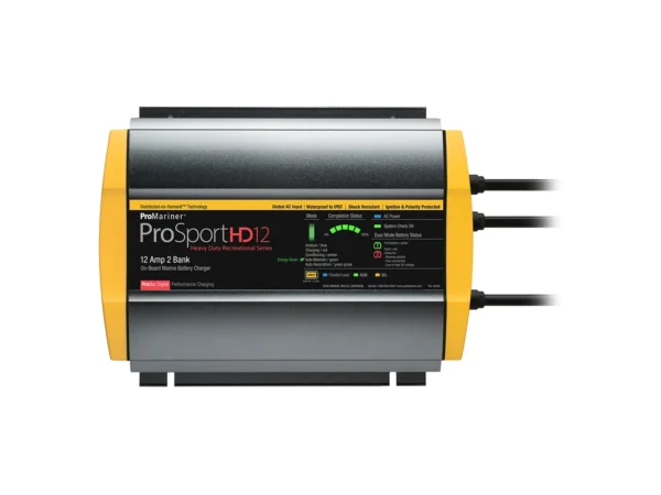 ProMariner ProSportHD 12 Global Gen 4 - 12 Amp - 2 Bank Battery Charger - Image 2