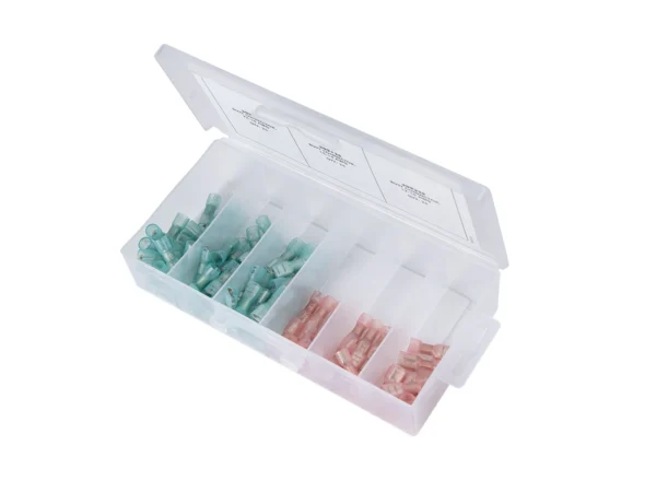 Ancor Heat Shrink Universal Speaker Connector Kit f/22-18/16-14 - Assorted 90 Piece - Image 2