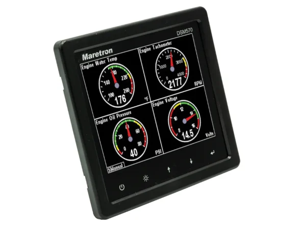 Maretron DSM570 5.7" High Resolution Color Display w/Black Enclosure - Image 2