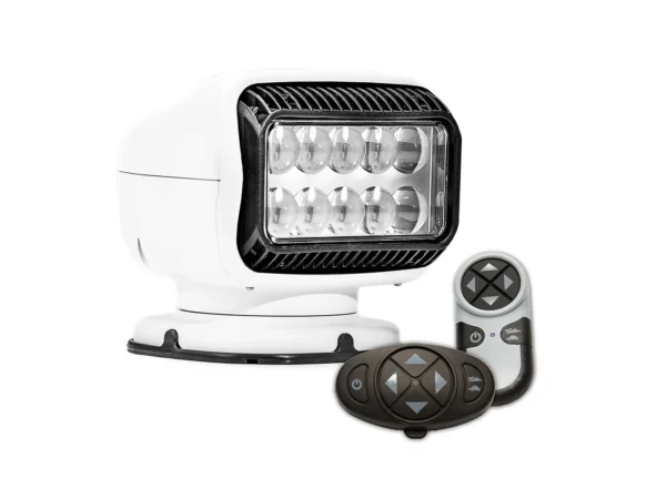 Golight Radioray GT Series Permanent Mount - White LED - Wireless Handheld & Wireless Dash Mount Remotes - Image 2