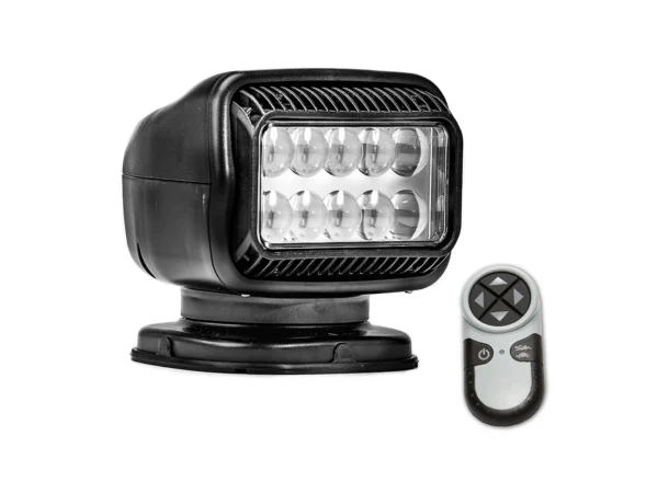 Golight Radioray GT Series Permanent Mount - Black LED - Wireless Handheld Remote - Image 2