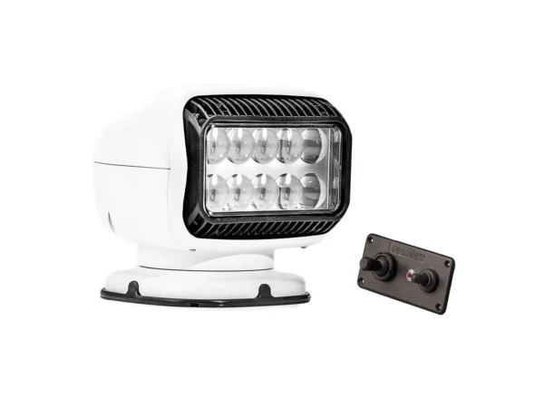 Golight Radioray GT Series Permanent Mount - White LED - Hard Wired Dash Mount Remote - Image 2