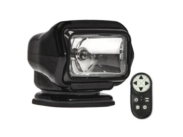 Golight Stryker ST Series Portable Magnetic Base Black Halogen w/Wireless Handheld Remote - Image 2