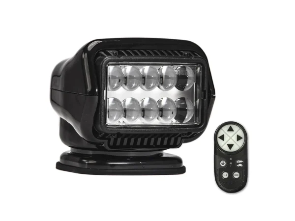 Golight Stryker ST Series Permanent Mount Black LED w/Wireless Handheld Remote - Image 2