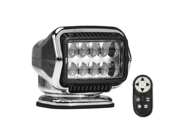 Golight Stryker ST Series Permanent Mount Chrome LED w/Wireless Handheld Remote - Image 2