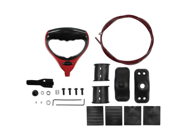 T-H Marine G-Force Trolling Motor Handle & Cable w/Trolling Motor Clamp - Red - Image 2