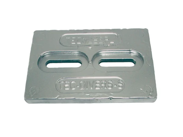 Tecnoseal Mini Magnesium Plate Anode 6" x 4" x 1/2" - Image 2