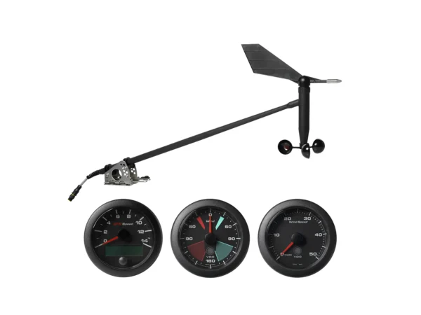 Veratron NMEA 2000 Sailing Kit w/OceanLink® GPS Speedometer, Wind Sensor, Wind Angle & Wind Speed Gauge - Image 2