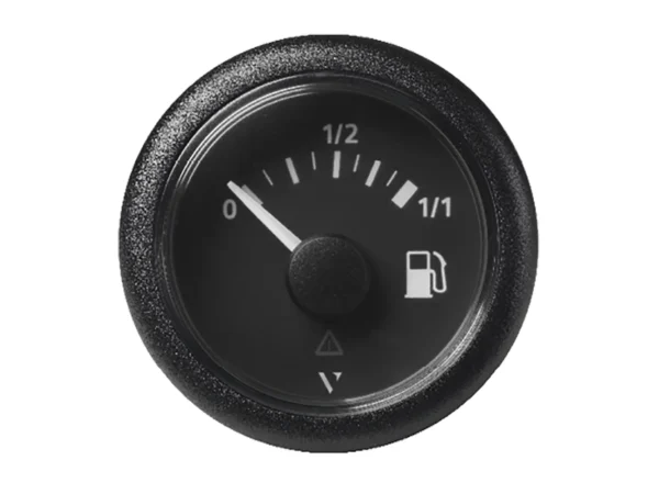 Veratron 52mm (2-1/16") ViewLine Fuel Tank Level Gauge - 0 to 1/1 - Black Dial & Round Bezel - Image 2