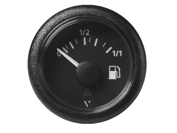 Veratron 52MM (2-1/16") ViewLine Fuel Level Gauge 0-1/1 - 3 to 180 OHM - Black Dial & Round Bezel - Image 2