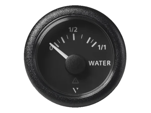 Veratron 52MM (2-1/16") ViewLine Fresh Water Resistive - 3 to180 OHM - Black Dial & Round Bezel - Image 2