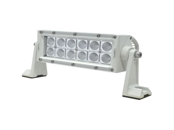 Hella Marine Value Fit Sport Series 12 LED Flood Light Bar - 8" - White - Image 2