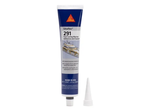 Sika Sikaflex® 291 Fast Cure - White - 3oz Tube - Image 2