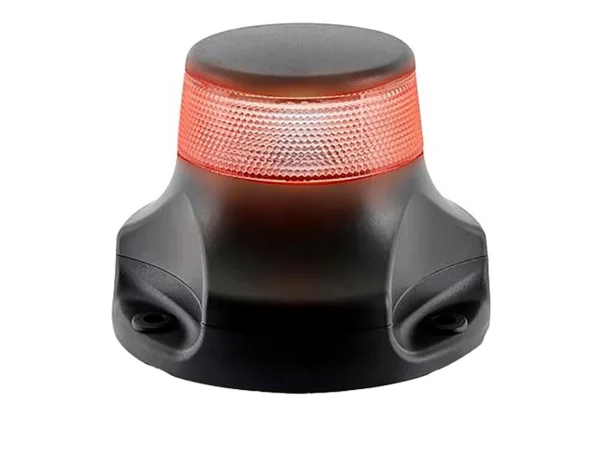 Hella Marine NaviLED 360, 2nm, All Round Light Red Surface Mount - Black Housing - Image 2