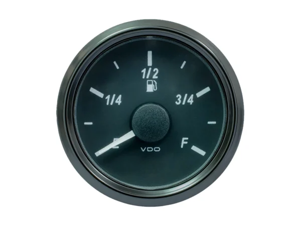 VDO SingleViu 52mm (2-1/16") Fuel Level Gauge - E/F Scale - 0-180 Ohm - Image 2