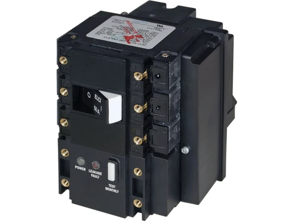 Blue Sea C-Series ELCI Main Circuit Breaker - 120/240V AC 50A - Image 2