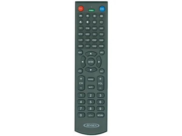 JENSEN TV Remote f/LED TV's - Image 2