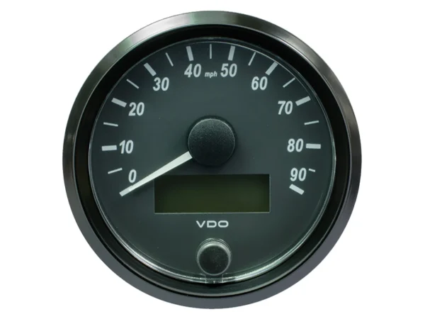 VDO SingleViu 80mm (3-1/8") Speedometer - 90MPH - Image 2