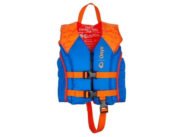 Onyx Shoal All Adventure Child Paddle & Water Sports Life Jacket - Orange - Image 3