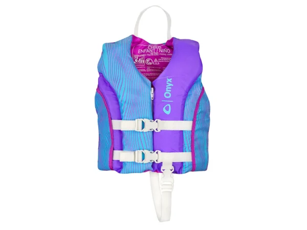 Onyx Shoal All Adventure Child Paddle & Water Sports Life Jacket - Purple - Image 3