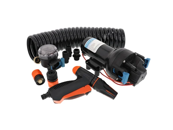 Jabsco HotShot HD6 Heavy Duty Washdown Pump w/25' HoseCoil - 12V - 6 GPM - 70 PSI - Image 6