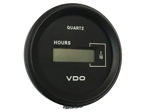 VDO Cockpit Marine 52mm (2-1/16") LCD Hourmeter - Black Dial/Chrome Bezel - Image 2