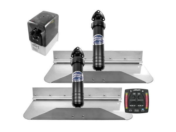 Bennett Marine 18x9 Hydraulic Trim Tab System w/One Box Indication - Image 2