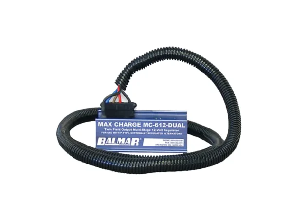 Balmar Dual MC612 Multi-Stage 12V Regulator w/Harness - Image 2