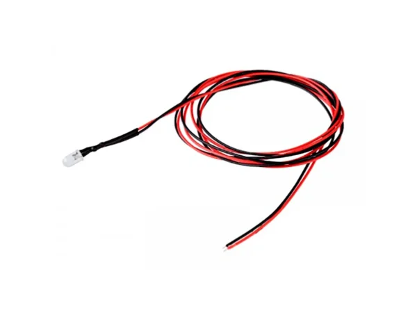 VDO Red LED Warning Light - 12V - Image 2