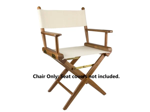 Whitecap Director's Chair w/o Seat Covers - Teak - Image 2