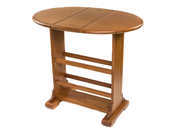 Whitecap Small Drop Leaf Table - Teak - Image 5