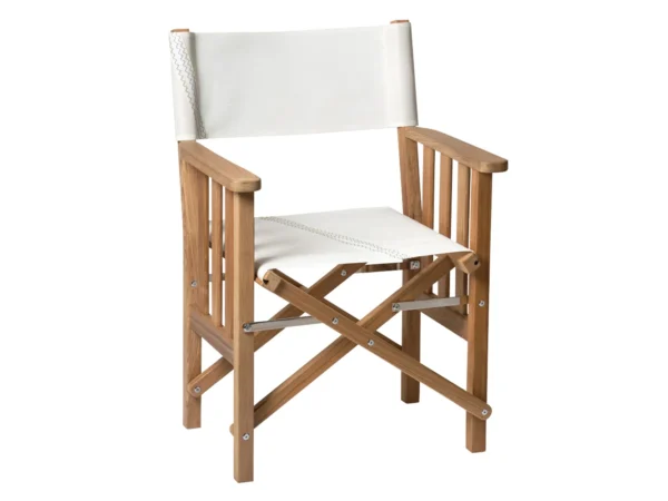 Whitecap Director's Chair II w/Sail Cloth Seating - Teak - Image 3