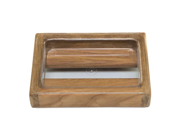 Whitecap Vanity Soap Dish - Teak - Image 2