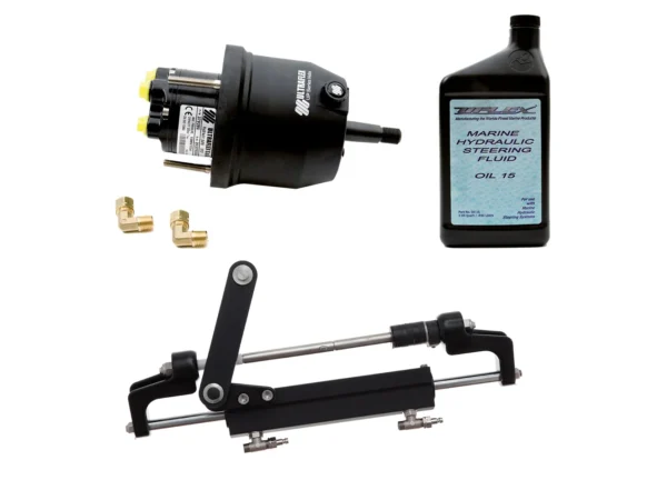 Uflex HYCO 1.1 Front Mount OB System up to 175HP - Includes UP20 FM Helm, 2qts of Oil, UC95-OBF Cylinder - Image 2