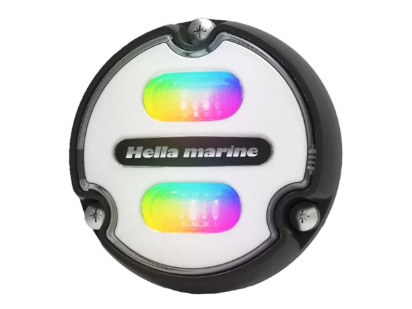 Hella Marine Apelo A1 RGB Underwater Light - 1800 Lumens - Black Housing - White Lens - Image 3