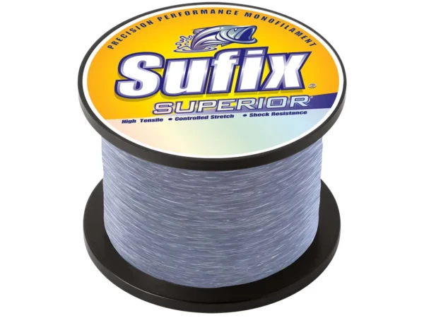 Sufix Superior Smoke Blue Monofilament - 100lb - 1205 yds - Image 2