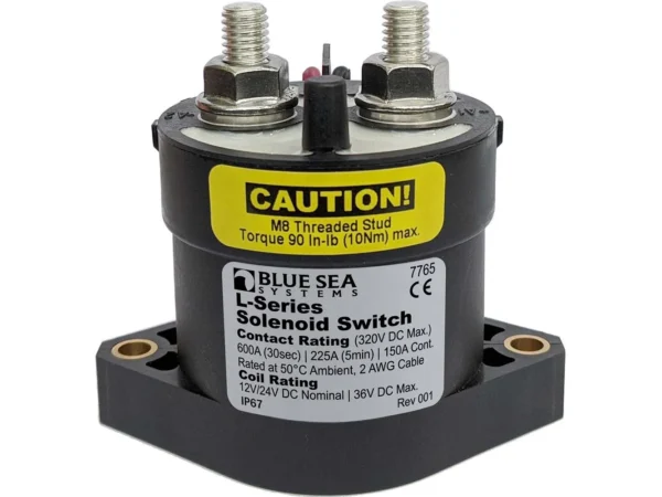 Blue Sea 7765 L-Series Solenoid Switch - 150A - 12/24V DC - Image 2