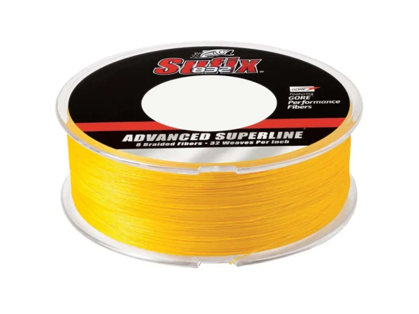 Sufix 832® Advanced Superline® Braid - 6lb - Hi-Vis Yellow - 600 yds - Image 2