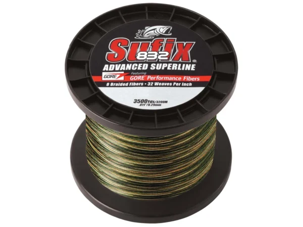 Sufix 832® Advanced Superline® Braid - 10lb - Camo - 3500 yds - Image 2
