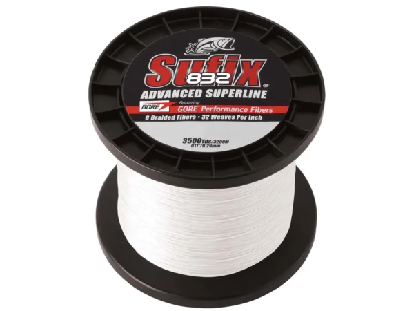 Sufix 832® Advanced Superline® Braid - 15lb - Ghost - 3500 yds - Image 2