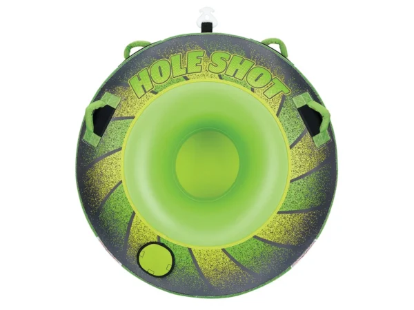 Full Throttle Hole Shot Towable Tube - 1 Rider - Green - Image 3