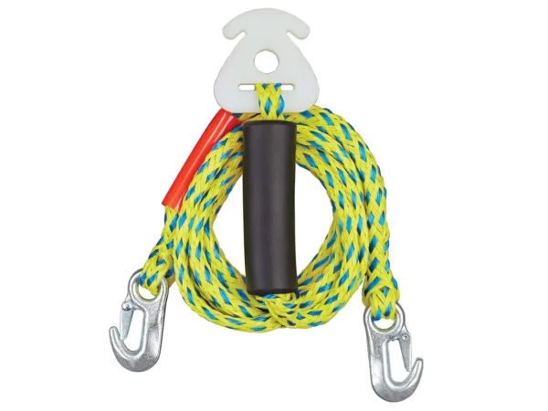 Full Throttle 12' Ski/Tube Tow Harness - Yellow/Blue - Image 2