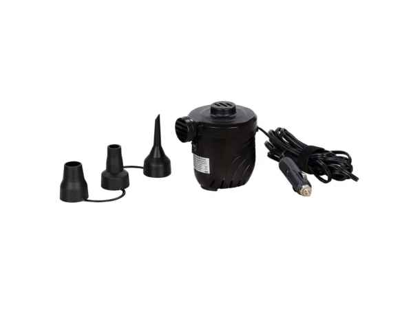 Full Throttle 12V Power Air Pump - Black - Image 2