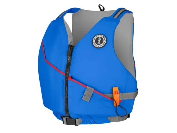 Mustang Journey Foam Vest - Blue - Medium/Large - Image 4
