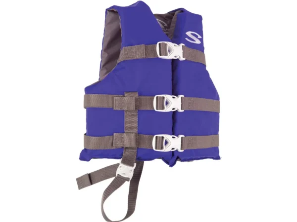 StearnsClassic Series Child Life Jacket - 30-50lbs - Blue/Grey - Image 2